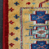 Lot of five small French rugs, domestic work.  Origin : France Period : around 1960 Size : 48 x 37,