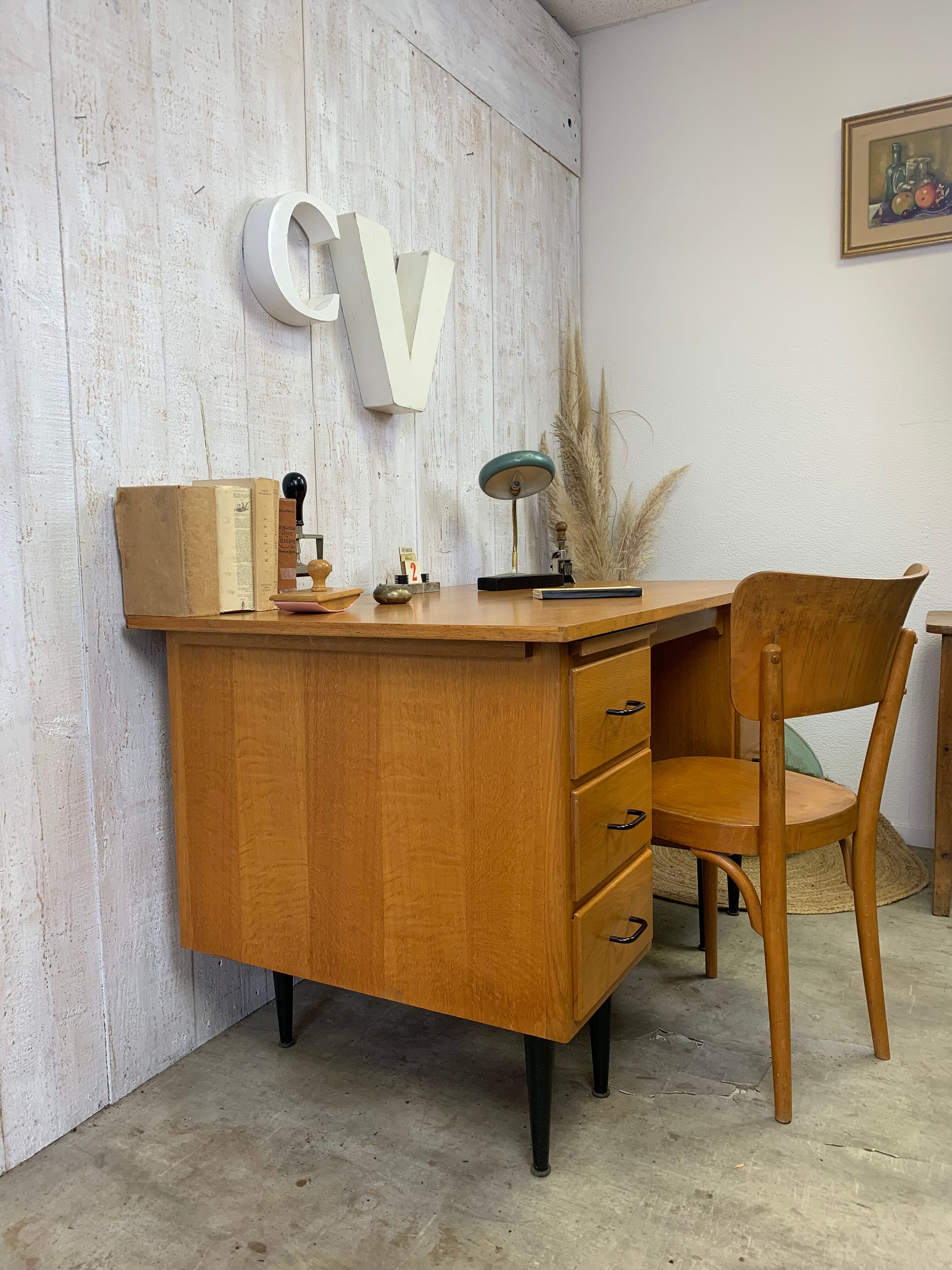 Vintage foreman desk