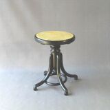 Thonet screw piano stool, 1900