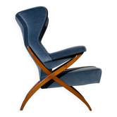 Chaise "Fiorenza" par Franco Albini pour Arflex, Italie 1952