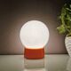 Vintage orange ceiling light 1970