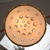 Mid-century Chandelier by  Jablonecke Sklarny Novy Bydzov, 1970’s.