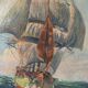 Oil painting on marine panel