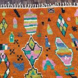 Traditional wool rug Morocco 3 x 2 m