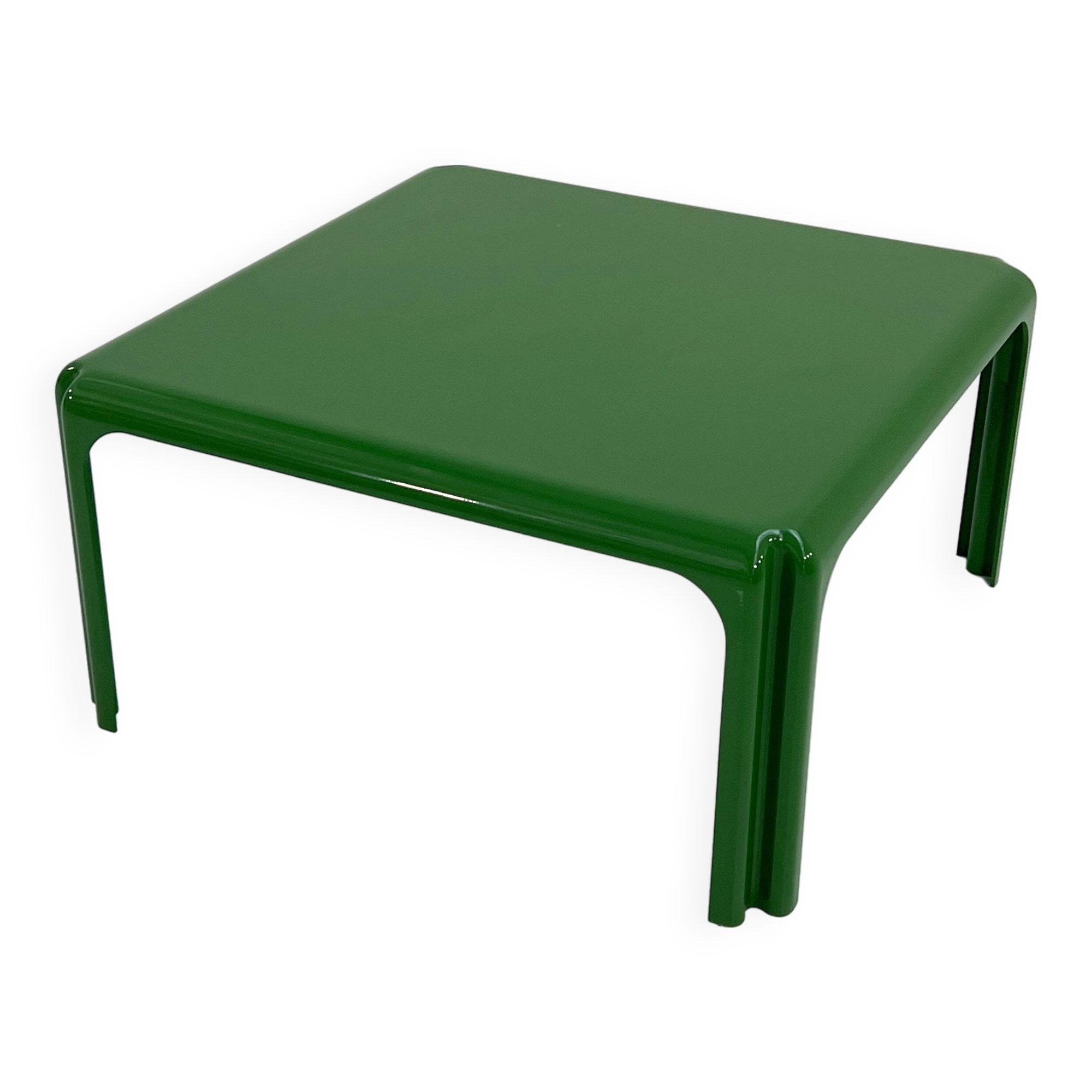 Arcadia 80 Green Coffee Table by Vico Magistretti for Artemide, 1970