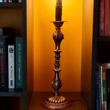 Gilded bronze lamp base