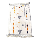 Berber carpet beni ouarain