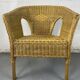 Fauteuil Gondole en rotin