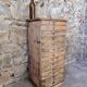 Antique loom furniture watchmaker's layette