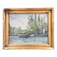 Aquarelle signée M.Aubert 1944