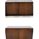 Paire de buffets design Gianni Moscatelli vintage