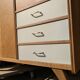 Secrétaire scriban armoire penderie vintage