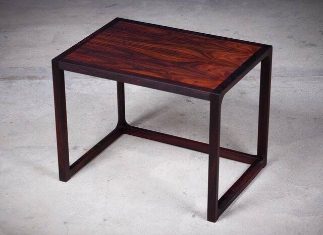 Mid-Century Side Table in Rosewood by Aksel Kjersgaard, Denmark, 1960s