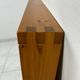 Miroir scandinave vintage en bois de pin