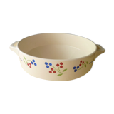 Salad bowl or vegetable in earthenware from Lunéville KG model Odile