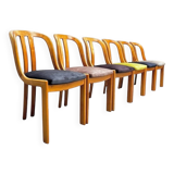 Ensemble de 6 chaises vintage