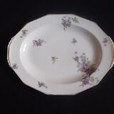 Plat en porcelaine de Limoges B&C Bernardaud