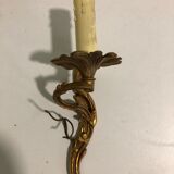 Bronze wall lamp