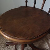 Wooden swivel office chair 20 years