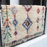 Azilal natural wool Berber rug