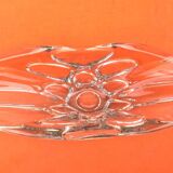 1970s Fruit bowl / Centrepiece transparent glass