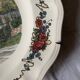 Obernai plate by henri loux sarreguemines earthenware factory