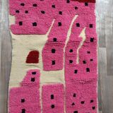 Handmade Moroccan rug pure wool 3x2 m