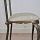 Hollywood regency chiavarine brass side chairs, 1930s, set of 2