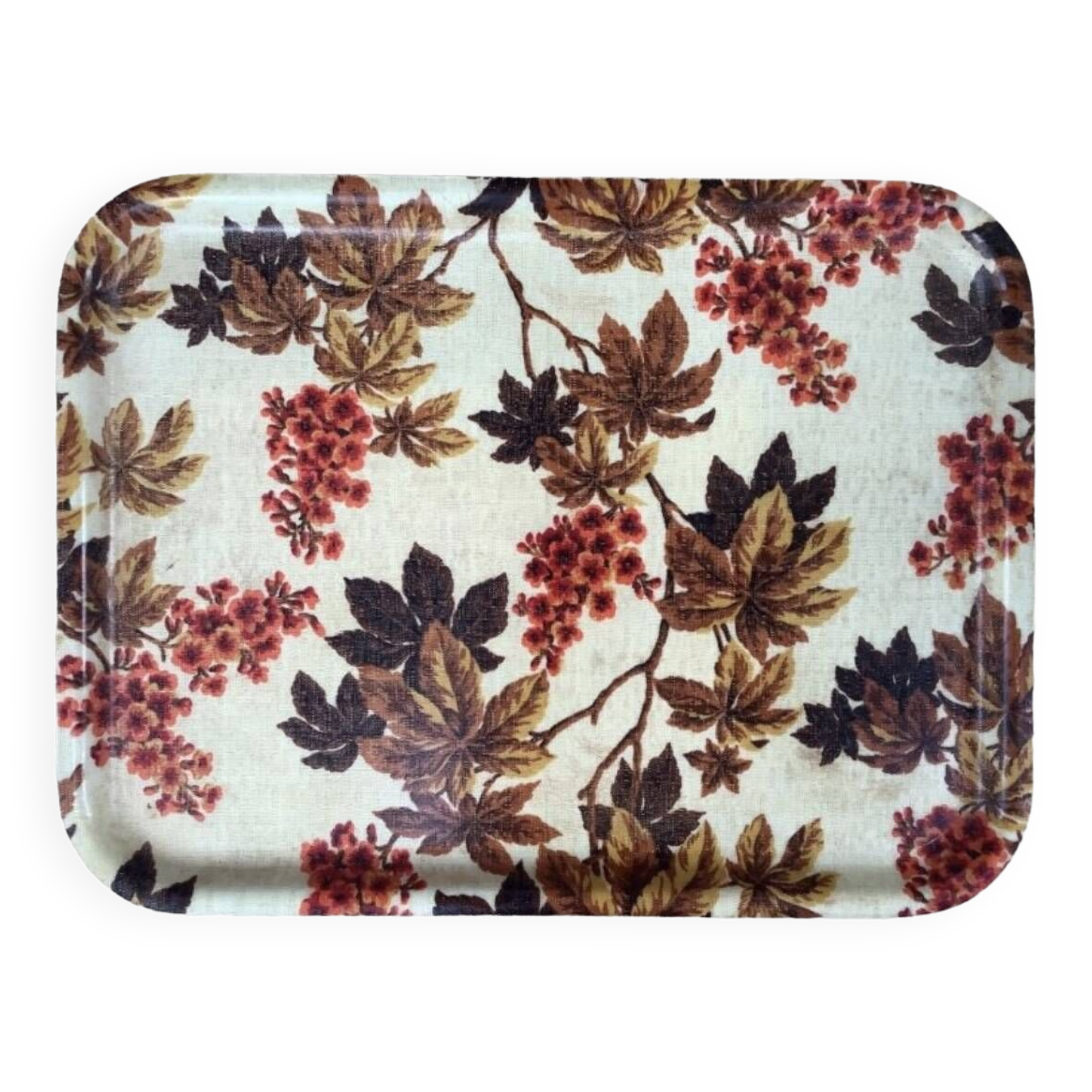 Vintage fiberglass plate