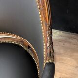 Louis XV armchair in Couillard style, from the 19th century.