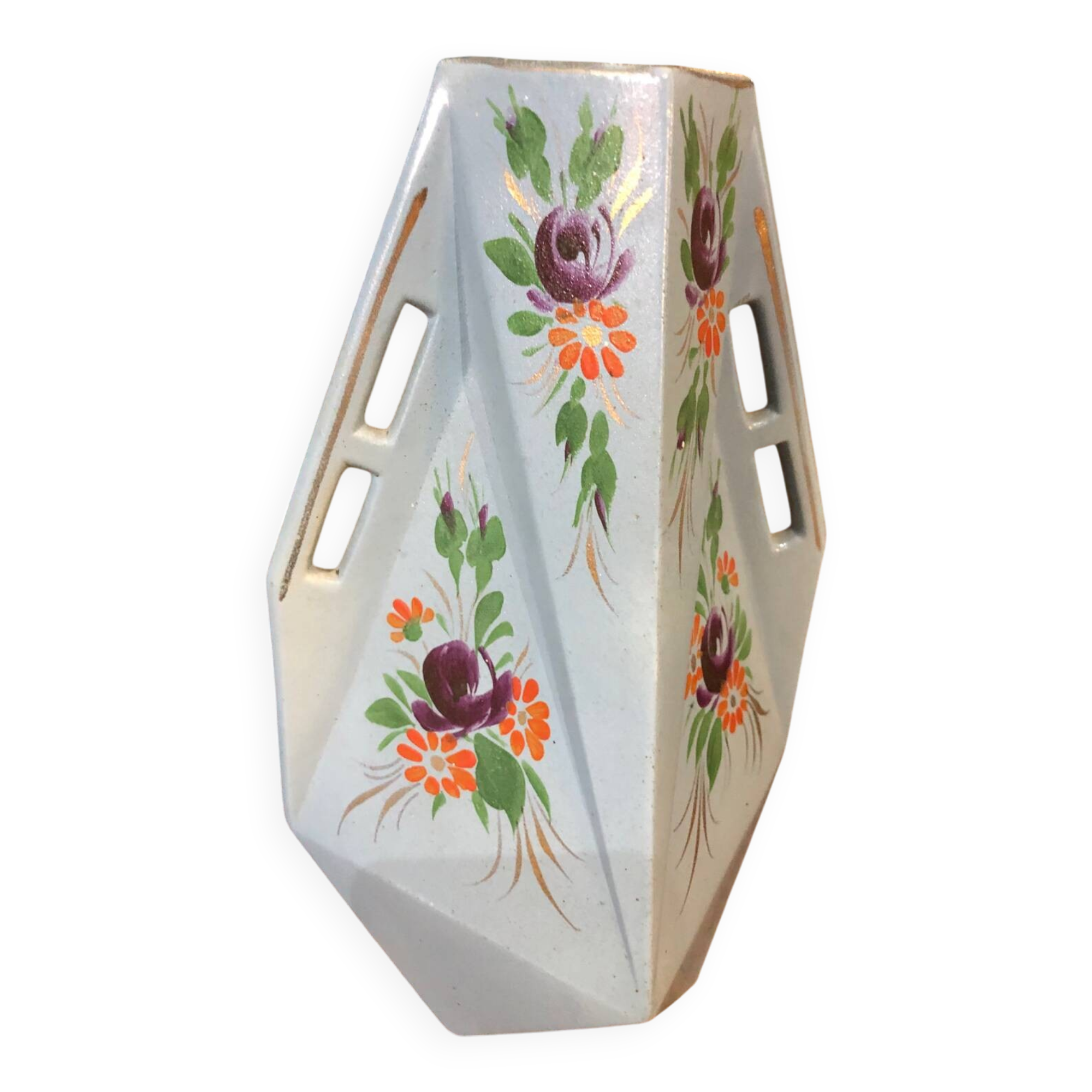 Barbotine Vase Onnaing