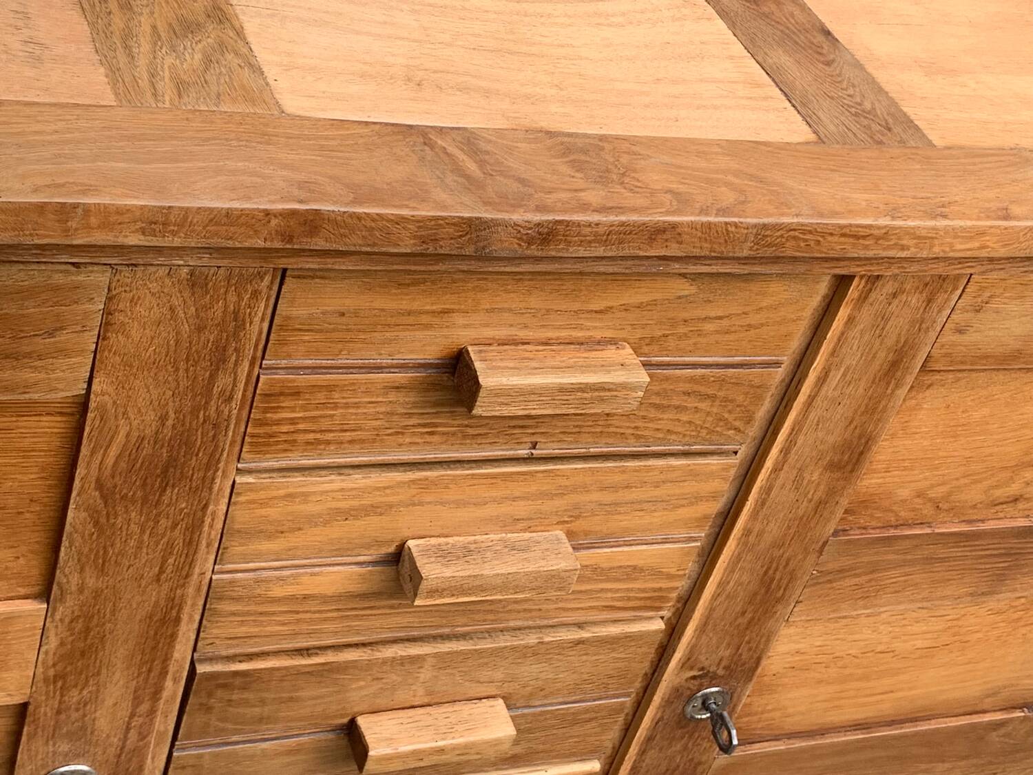 Buffet René Gabriel pieds compas 1945/50