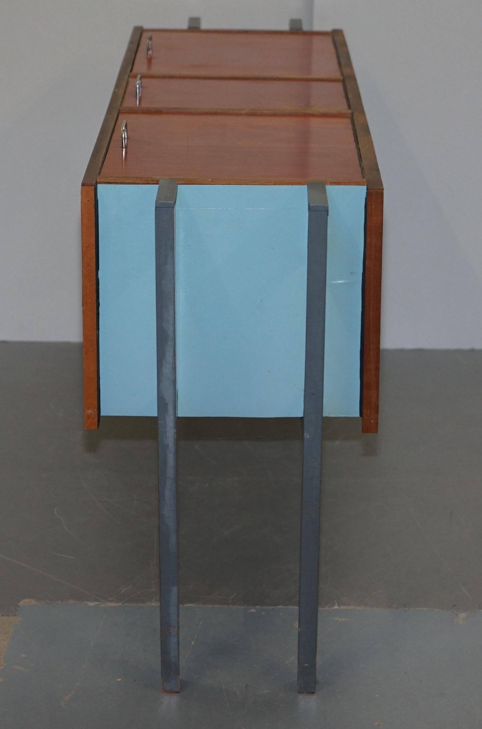 Unique Custom Modern Buffet with Doors Opening Upwards