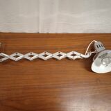 Vintage lamp zig zag Chrome