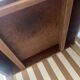 Bureau en bois massif, 1 tiroir