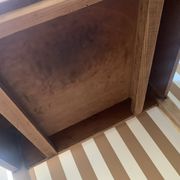 Solid wood desk, 1 drawer