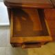 Vintage dressing table/chest - woven rattan - 5 drawers - mirror - 1960s/70s