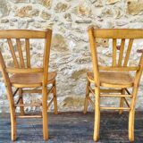 Pair of bistro chairs circa 50s/60s