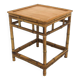 Table de chevet scandinave en rotin, Suède, 1960