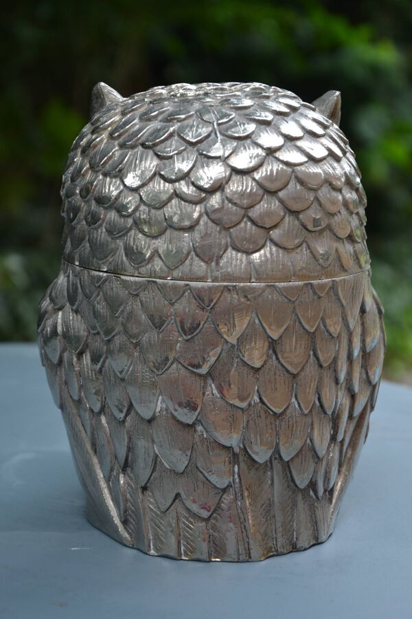 Seau à glace Hibou Mauro Manetti