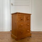 Mini vintage chest of drawers for children's room