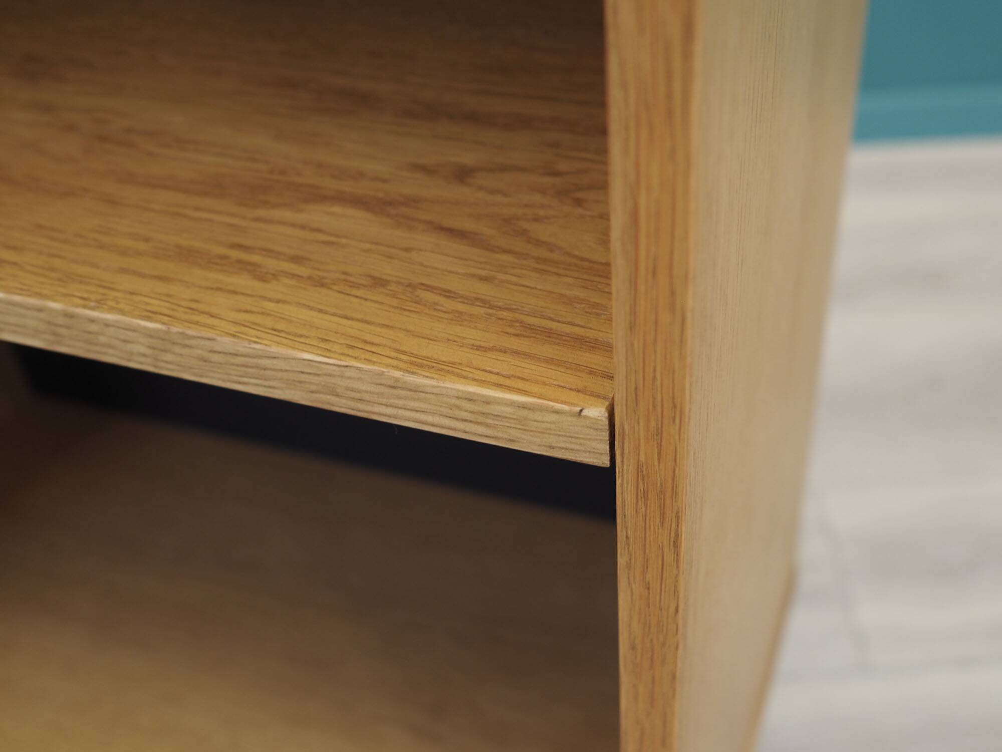 Ash bookcase, Danish design, 1970s, production: System B8