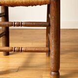 Set of 4 brutalist chairs