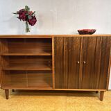 Mid century retro vintage teak bookcase 1960