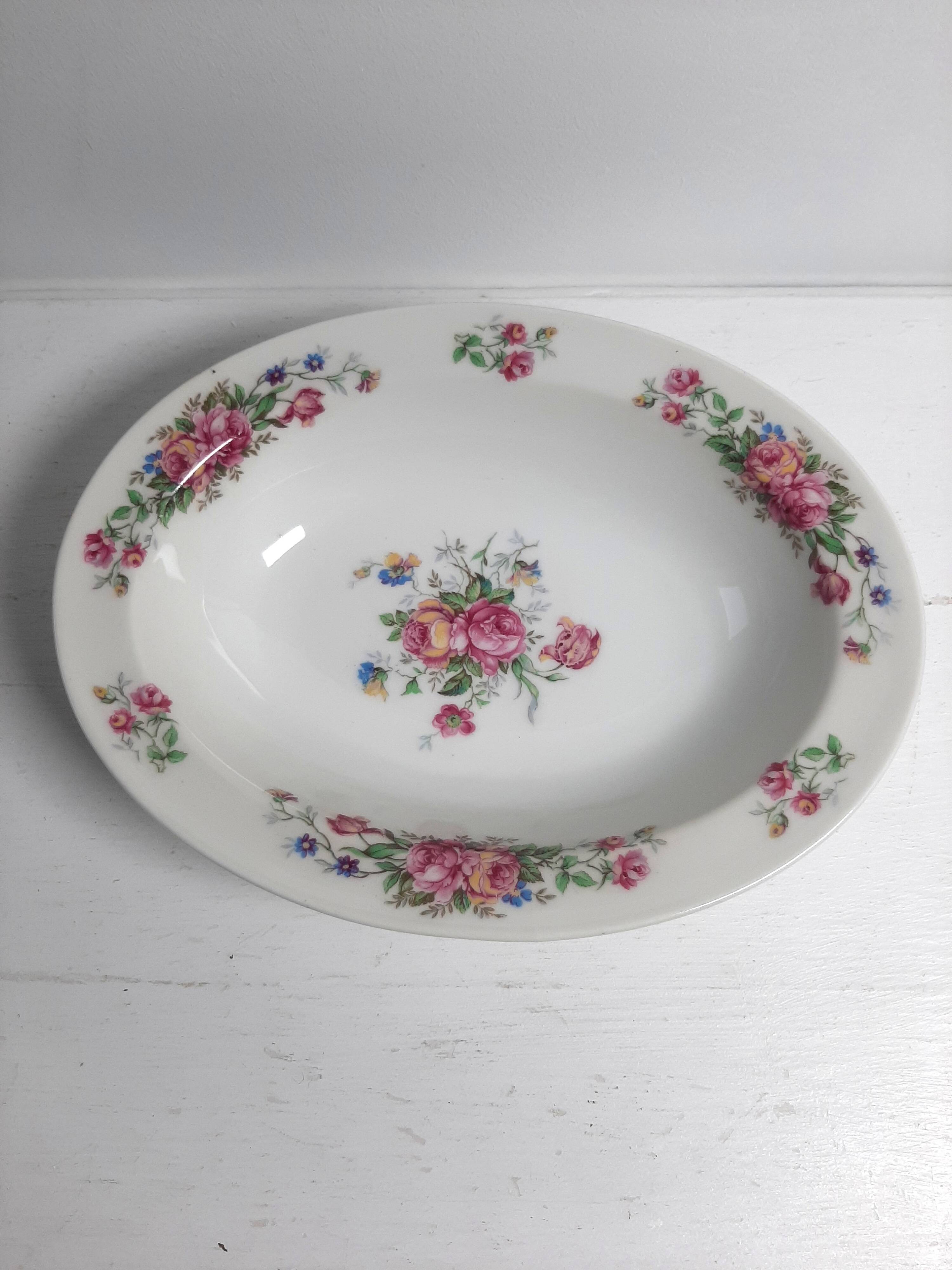Shallow plate Théodore Haviland Limoges early 19th century