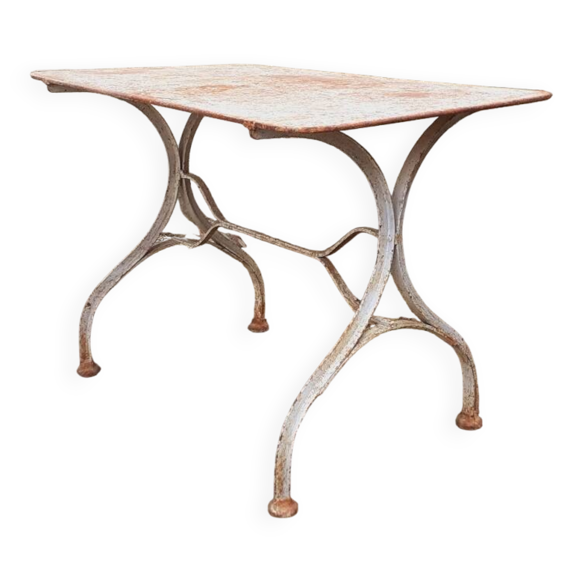 1950s metal garden table