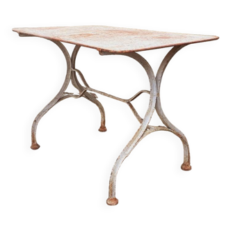 1950s metal garden table