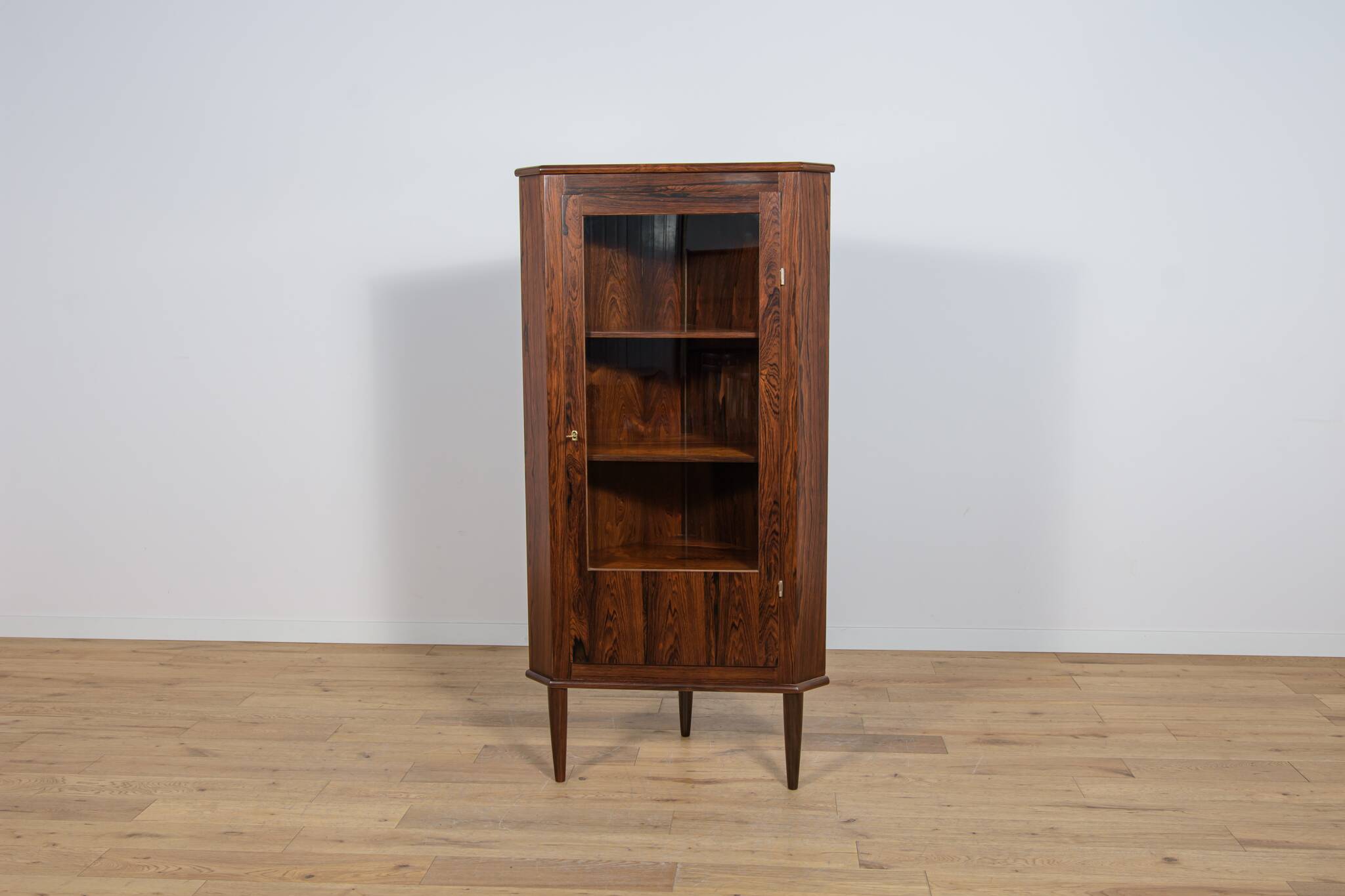Mid-Century Rosewood Corner Cabinet, Denmark, 1960s