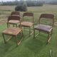 4 chaises Baumann modèle Traîneau