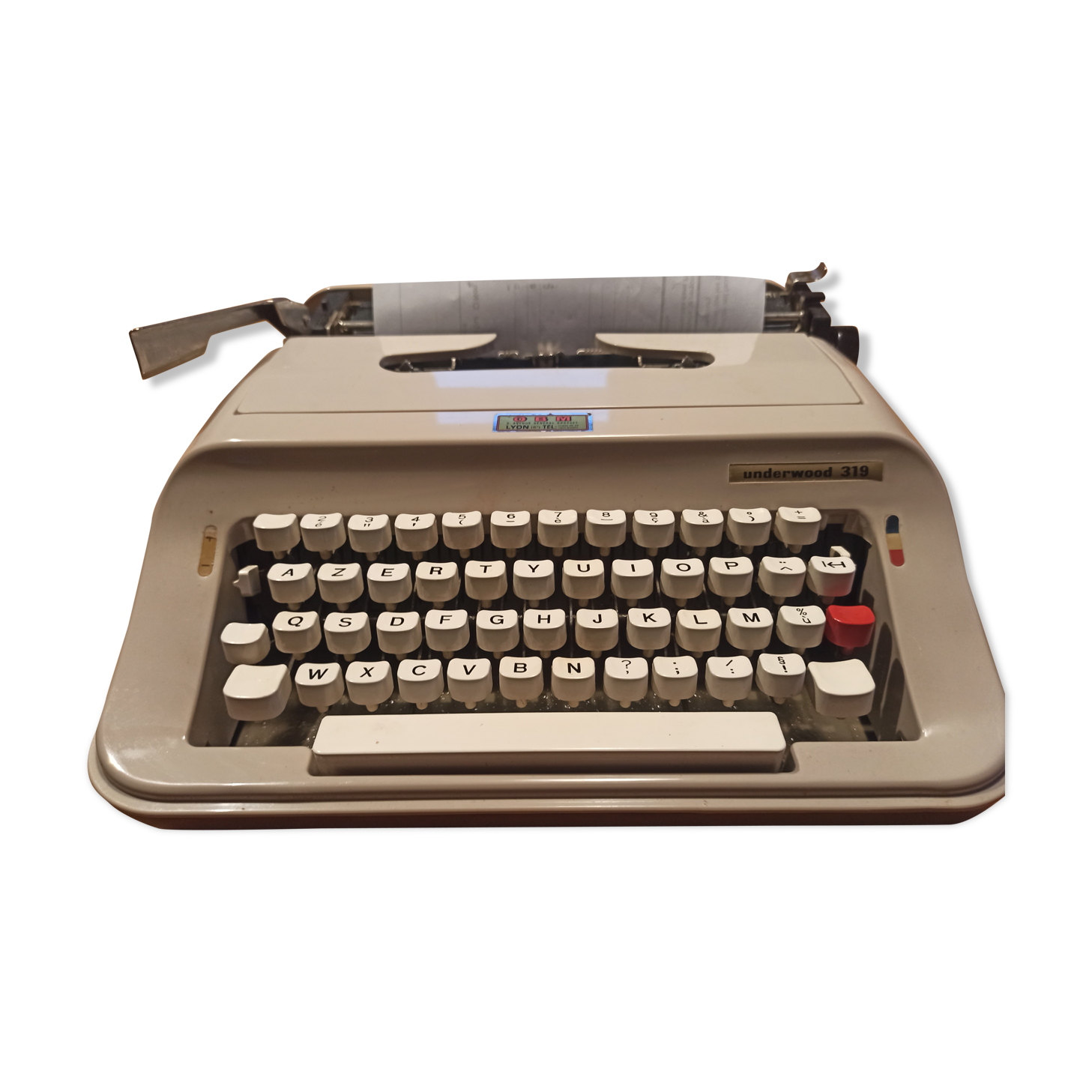 Machine à écrire underwood 319 vintage ancienne Selency